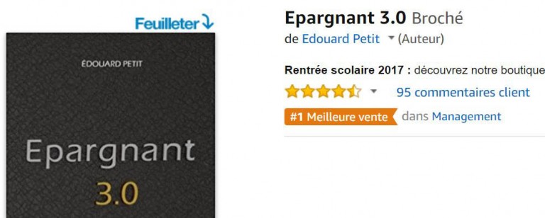 ÉPARGNANT 3.0 N°1 DES VENTES SUR AMAZON DANS LA CATÉGORIE MANAGEMENT